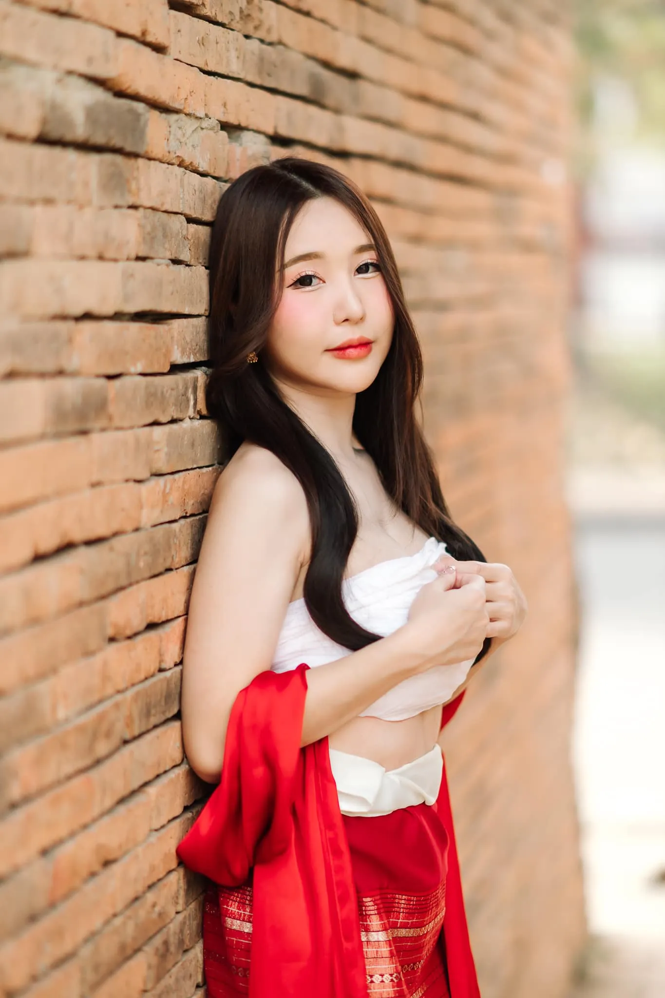 ปานฝัน ไวยาการณ์ นางแบบสาวผิวขาวจั๊วะ เนียนทุกสัดส่วน ผลงานเซ็กซี่ฉ่ำ โดนใจ 12