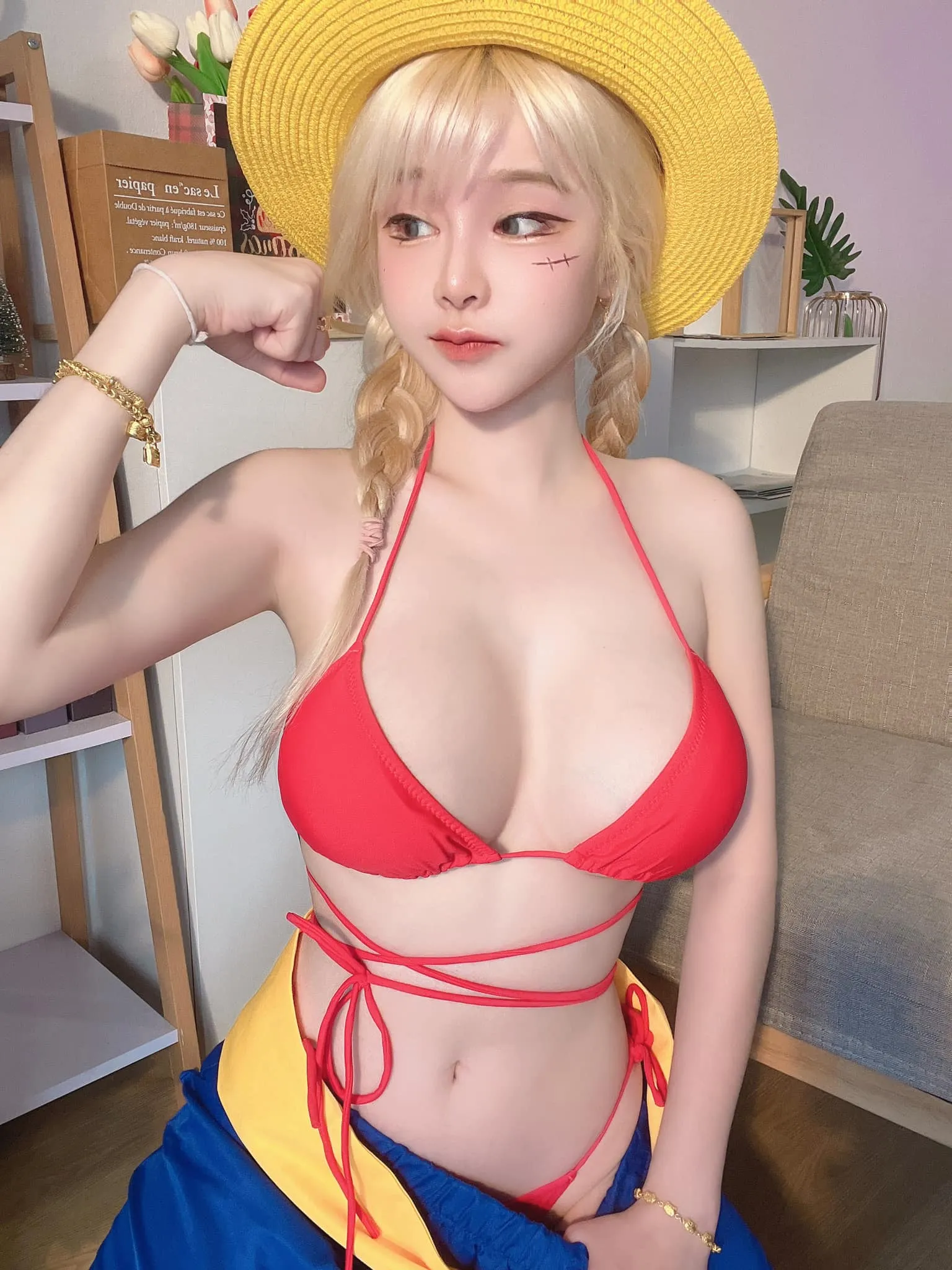 แป้งสามป๋องซาว เน็ตไอดอลสาวจากอุดร ขาว สวย มาแนวเซ็กซี่ใสๆ 18+ 45