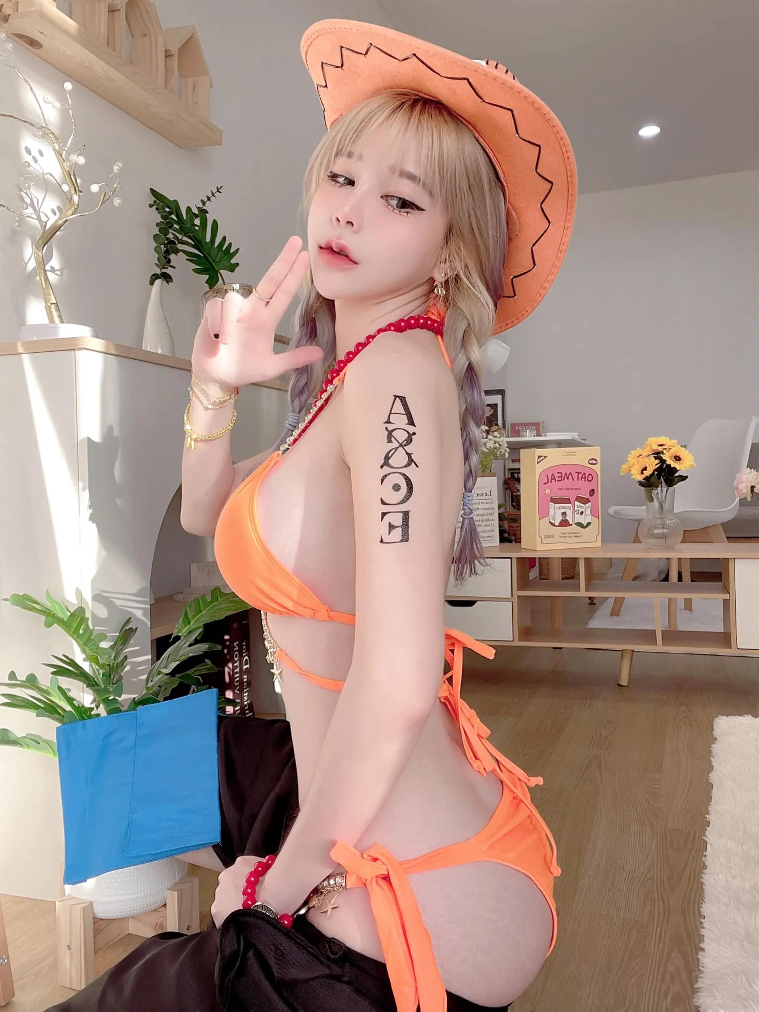 แป้งสามป๋องซาว เน็ตไอดอลสาวจากอุดร ขาว สวย มาแนวเซ็กซี่ใสๆ 18+ 5
