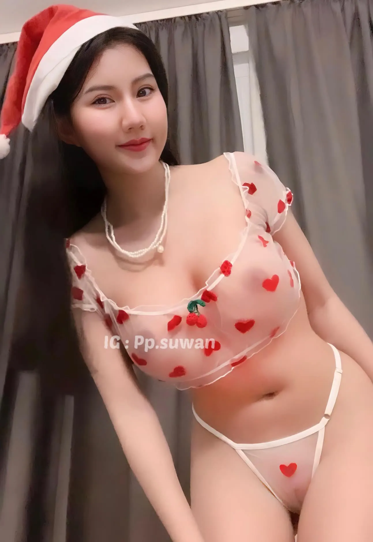 LIRIN หรือ น้อง PP สาวอกใหญ่ ไซส์จัมโบ้ ผิวขาวอมชมพู หุ่นอวบน่าฟัด 9