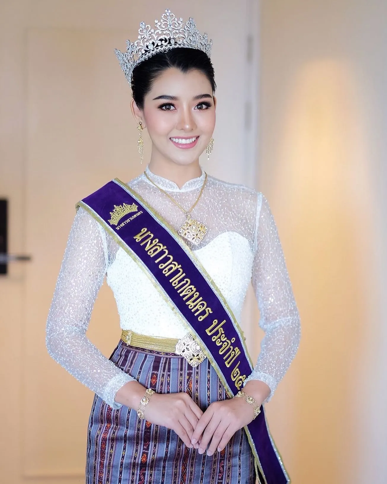 ยุวเฟิร์น ยุวภรณ์ รองมิสแกรนด์ 2024 นางงาม 100 เวที 13