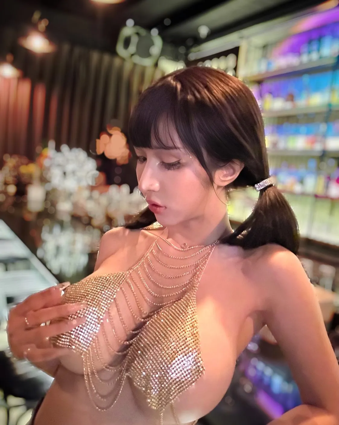 น้องอ้อม ยูมิ ทรงโต ขาวจั๊วะ อกไซส์ใหญ่ ตาแบ๊ว พราวเสน่ห์ 6