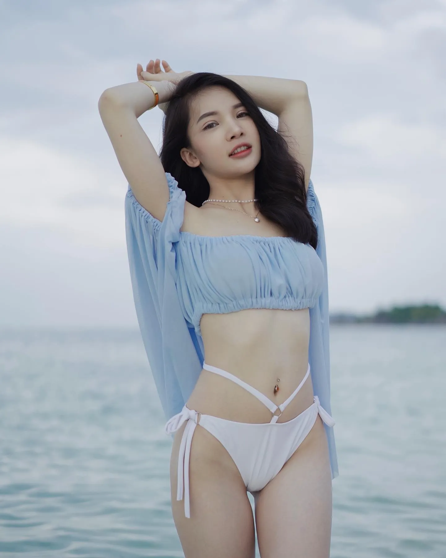 ปูเป้ ณัฐวี นางแบบสวยหวาน ลุคคุณหนูพราวเสน่ห์ 15