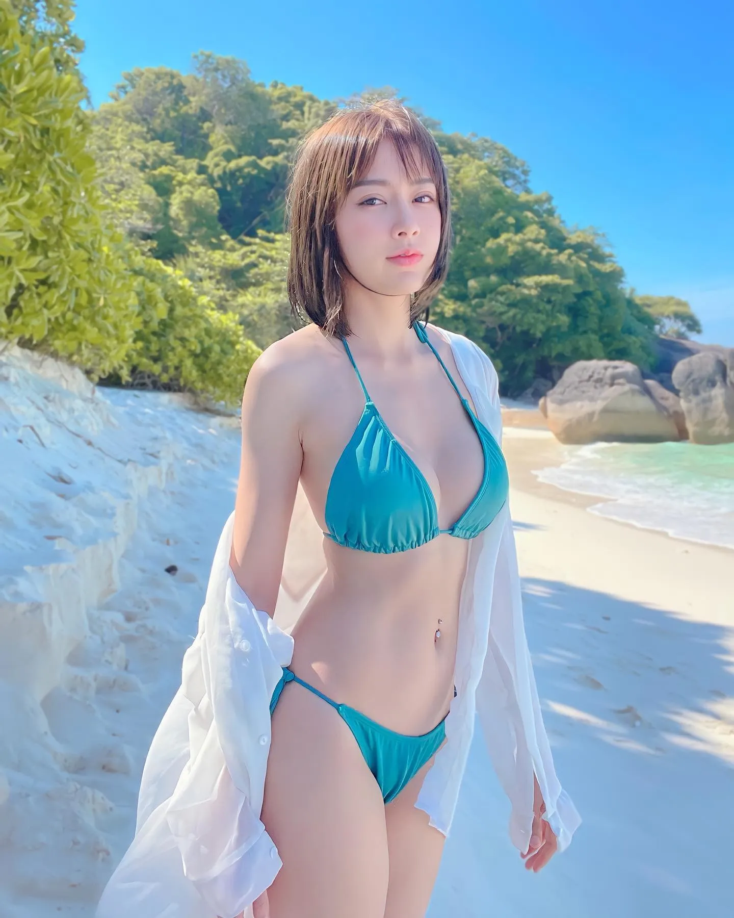 น้องฟางโกะ สาวแซ่บ น่างแบบสายขี้เล่น อารมณ์ดี อวดหุ่นดีไม่มียั้ง 15