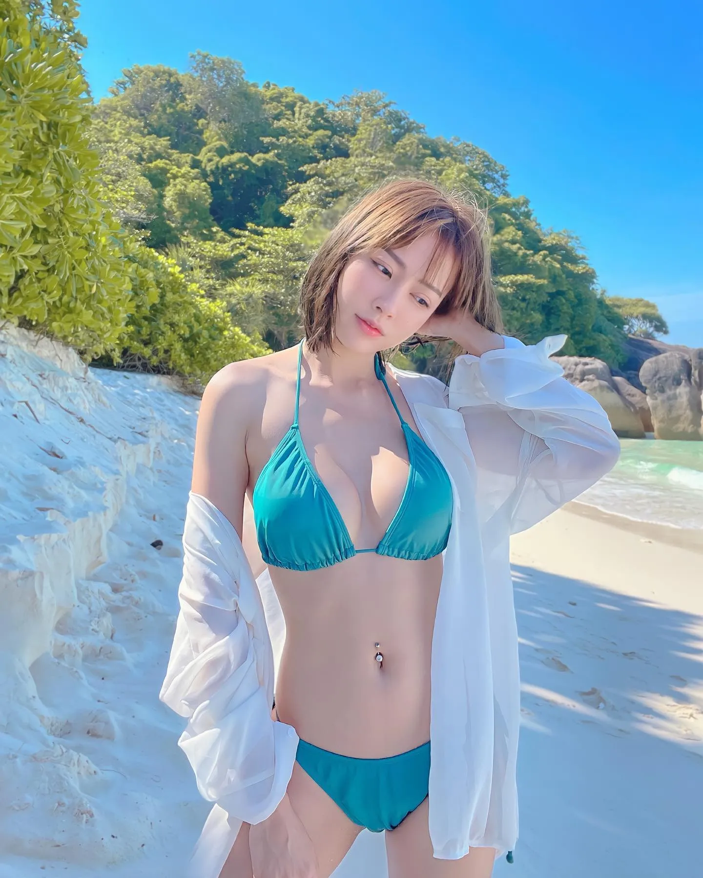 น้องฟางโกะ สาวแซ่บ น่างแบบสายขี้เล่น อารมณ์ดี อวดหุ่นดีไม่มียั้ง 17