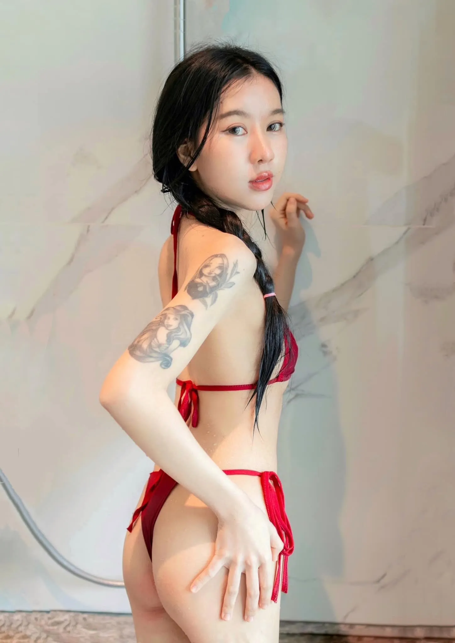 แป้ง อธิชา นางแบบหุ่นแซ่บ หน้าหมวย ถูกใจวัยทีน เซ็กซี่สุด ๆ 25