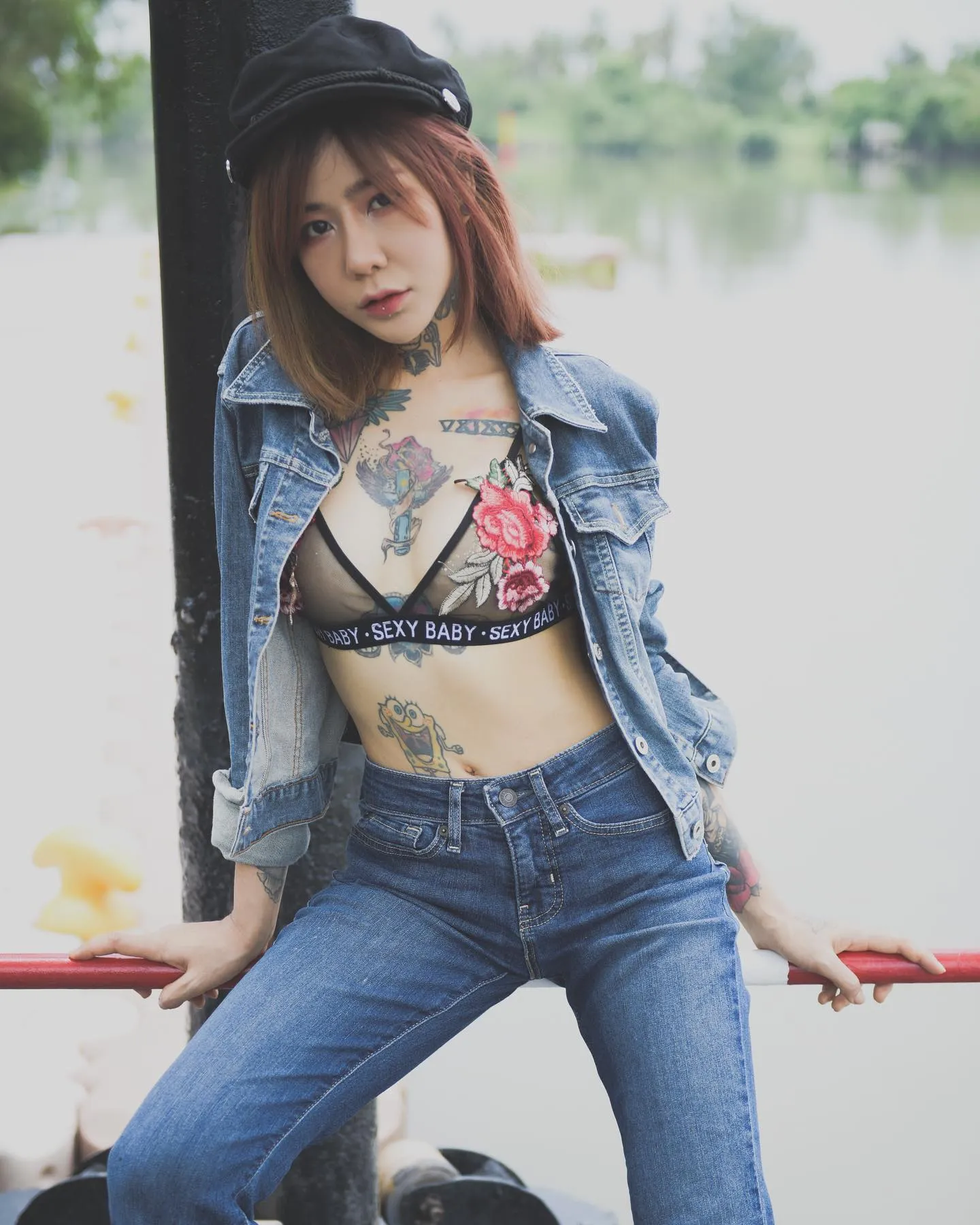 น้องภัส นภัสพลอย เน็ตไอดอลสุดน่ารัก รอยสักโดดเด่น คอนเทนต์โคตรดี 19