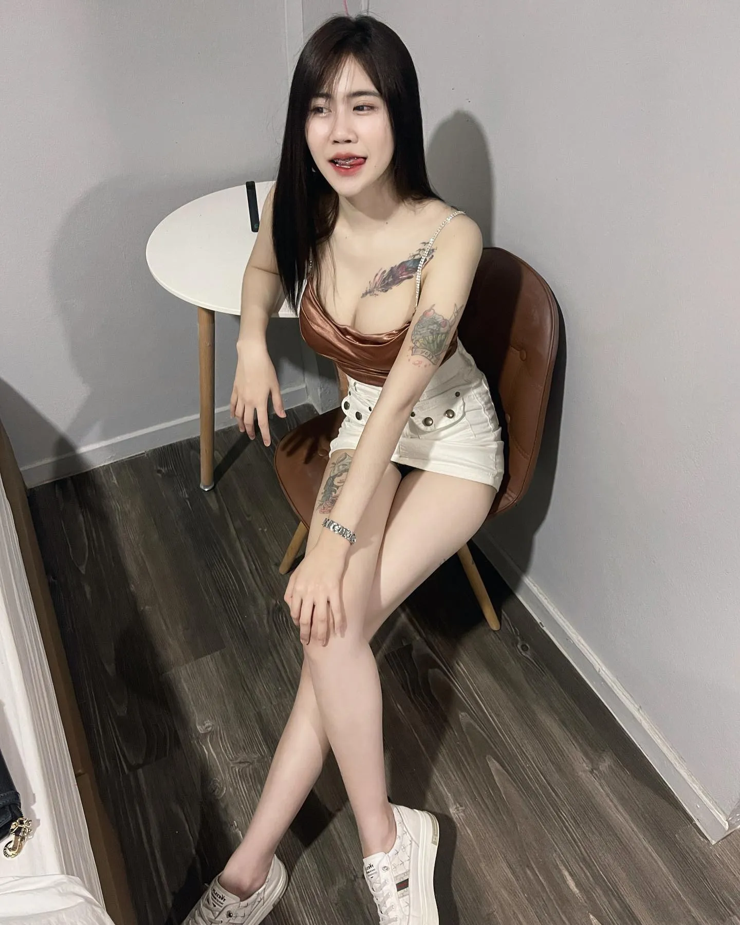 น้องโยกิ นางแบบเซ็กซี่ ปากอวบ หุ่นเพียว ขาวสวยทุกอณู สาว CupE 15