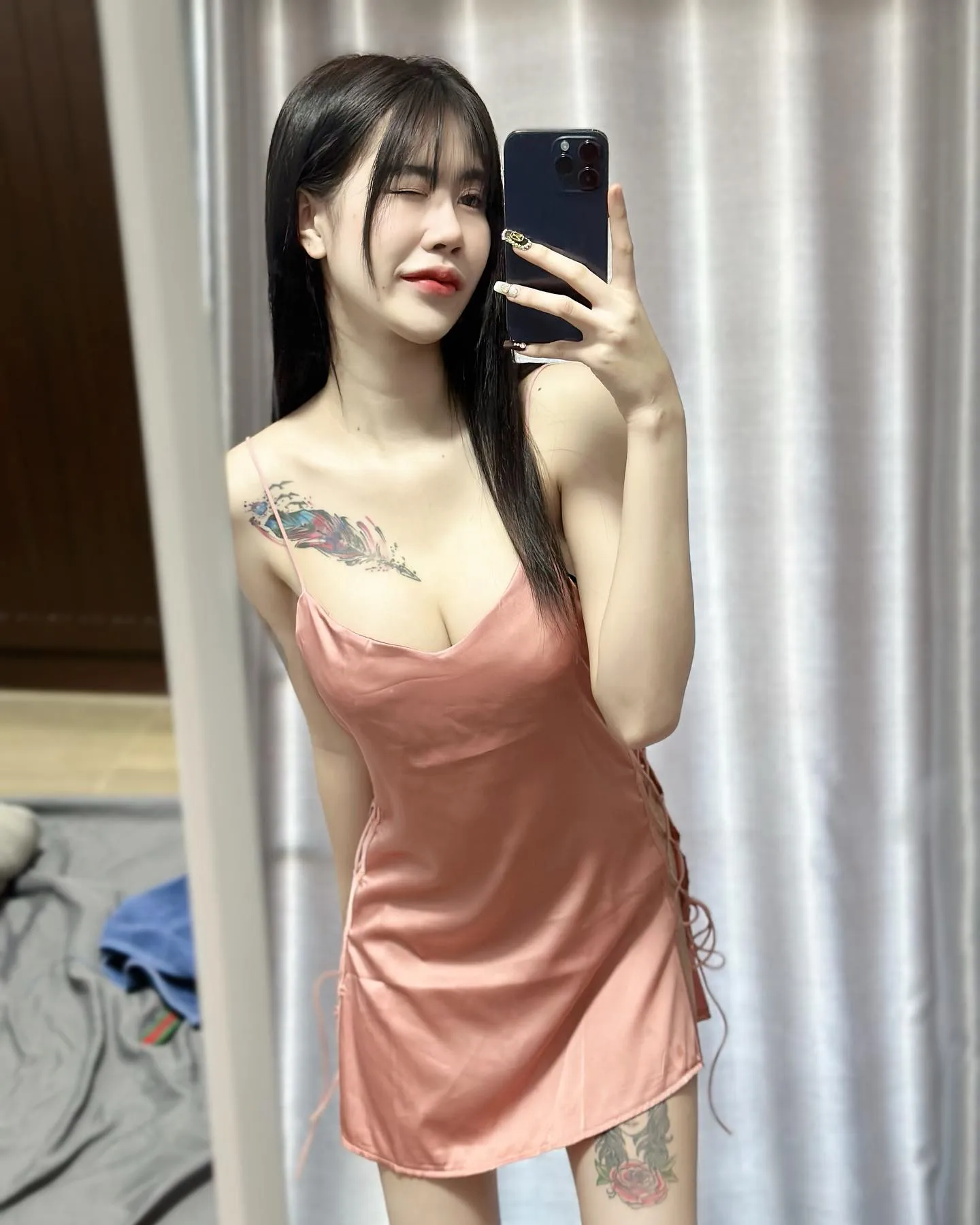 น้องโยกิ นางแบบเซ็กซี่ ปากอวบ หุ่นเพียว ขาวสวยทุกอณู สาว CupE 24