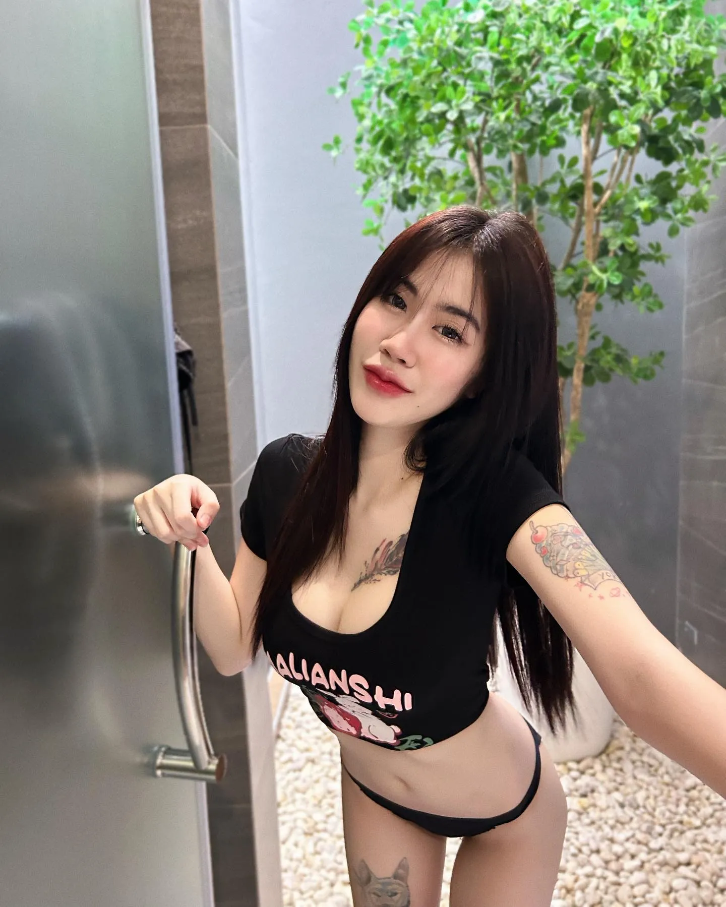 น้องโยกิ นางแบบเซ็กซี่ ปากอวบ หุ่นเพียว ขาวสวยทุกอณู สาว CupE 26