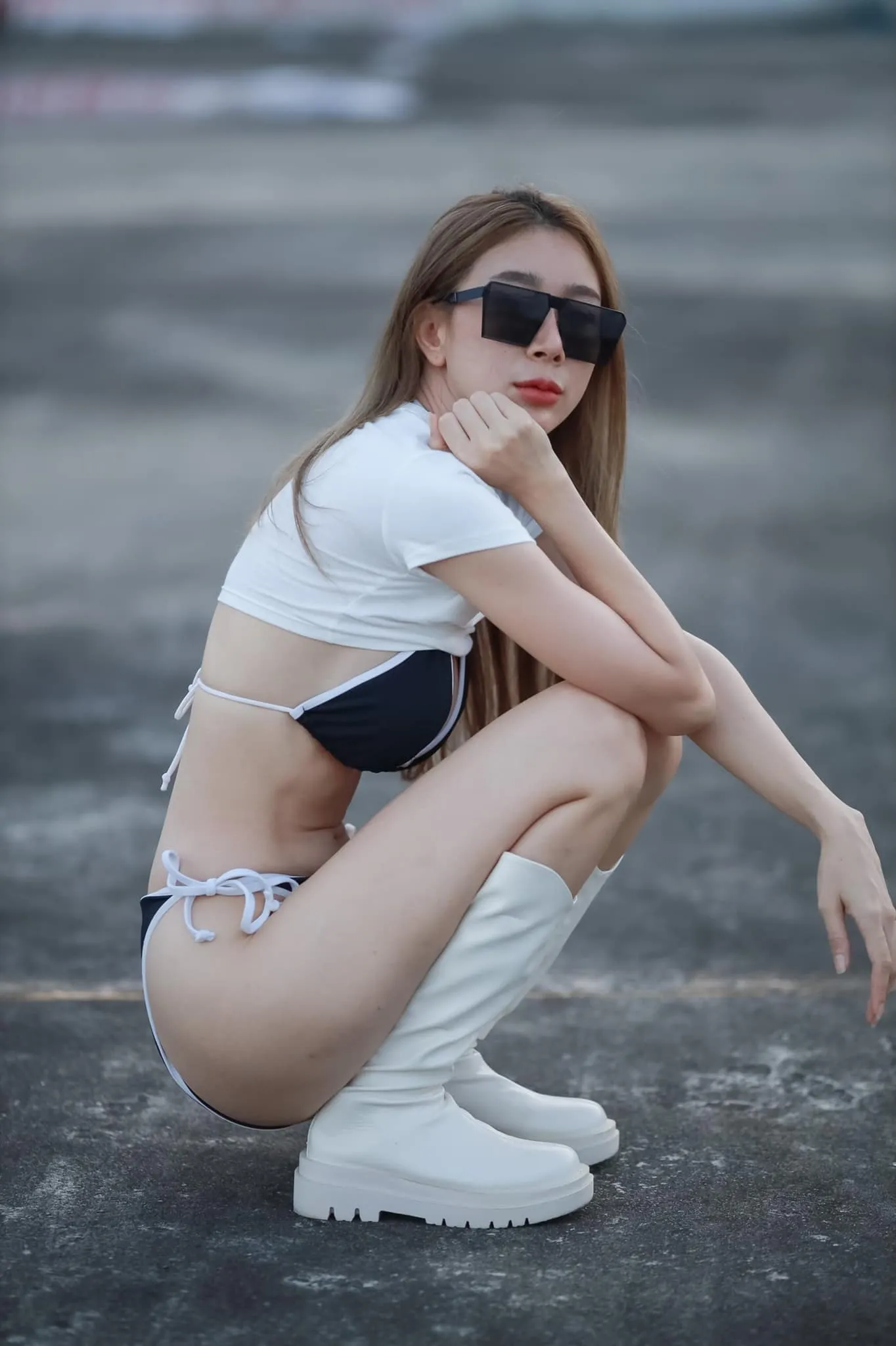 น้องเบย์ Wanwisa นางแบบสาวฮอต ตาโต หุ่นบางร่างเล็ก ความเซ็กซี่ 33