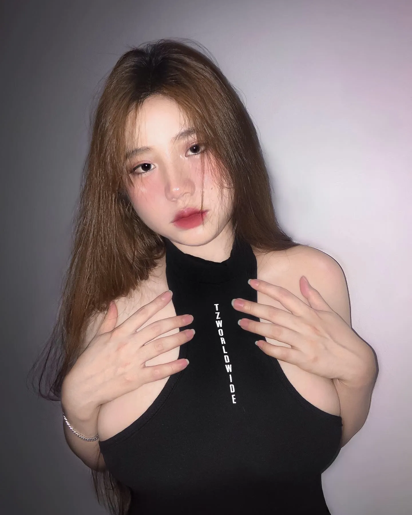 น้องบุ๊ค โลลี่ป๊อป นางแบบอกใหญ่ไซส์บิ้ก เอวนิด สะโพกหน่อย เซ็กซี่ 10