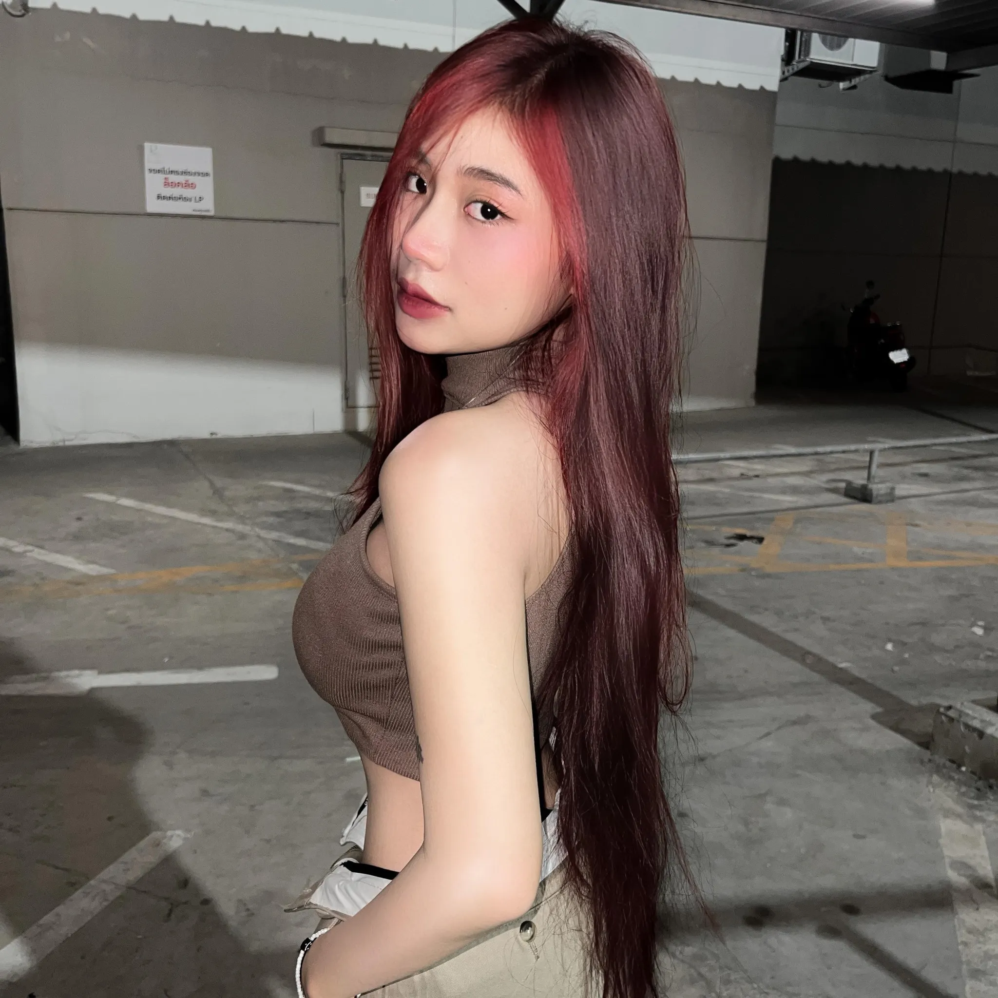 น้องบุ๊ค โลลี่ป๊อป นางแบบอกใหญ่ไซส์บิ้ก เอวนิด สะโพกหน่อย เซ็กซี่ 16