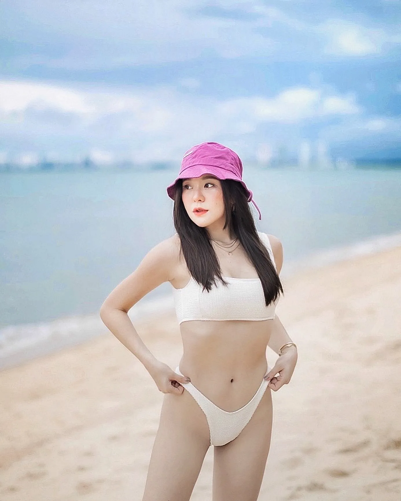 Mind ณภศศิ นักแสดงสาว ขาวจั๊วะ ตัวแม่ TikTok 13