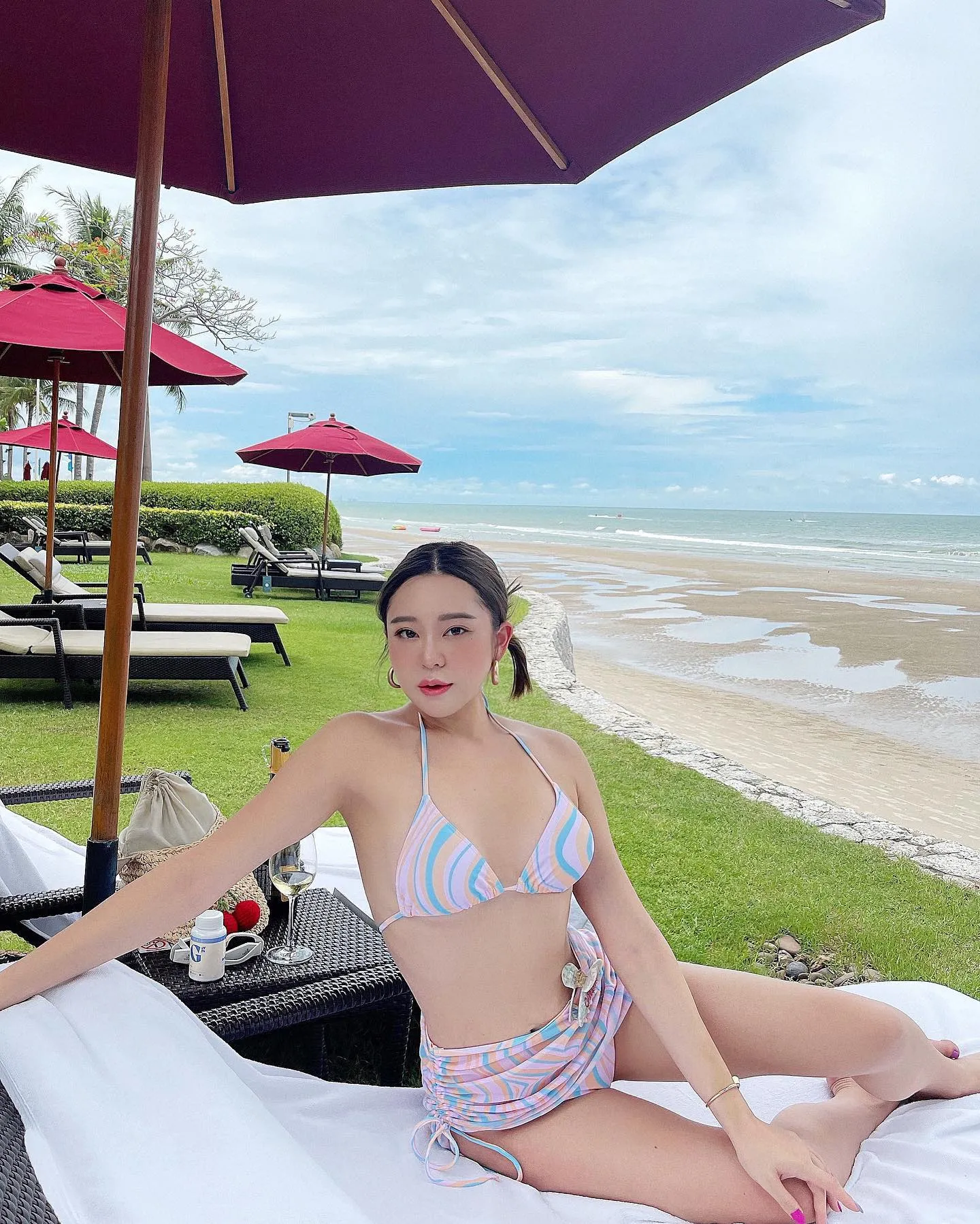 Mind ณภศศิ นักแสดงสาว ขาวจั๊วะ ตัวแม่ TikTok 26