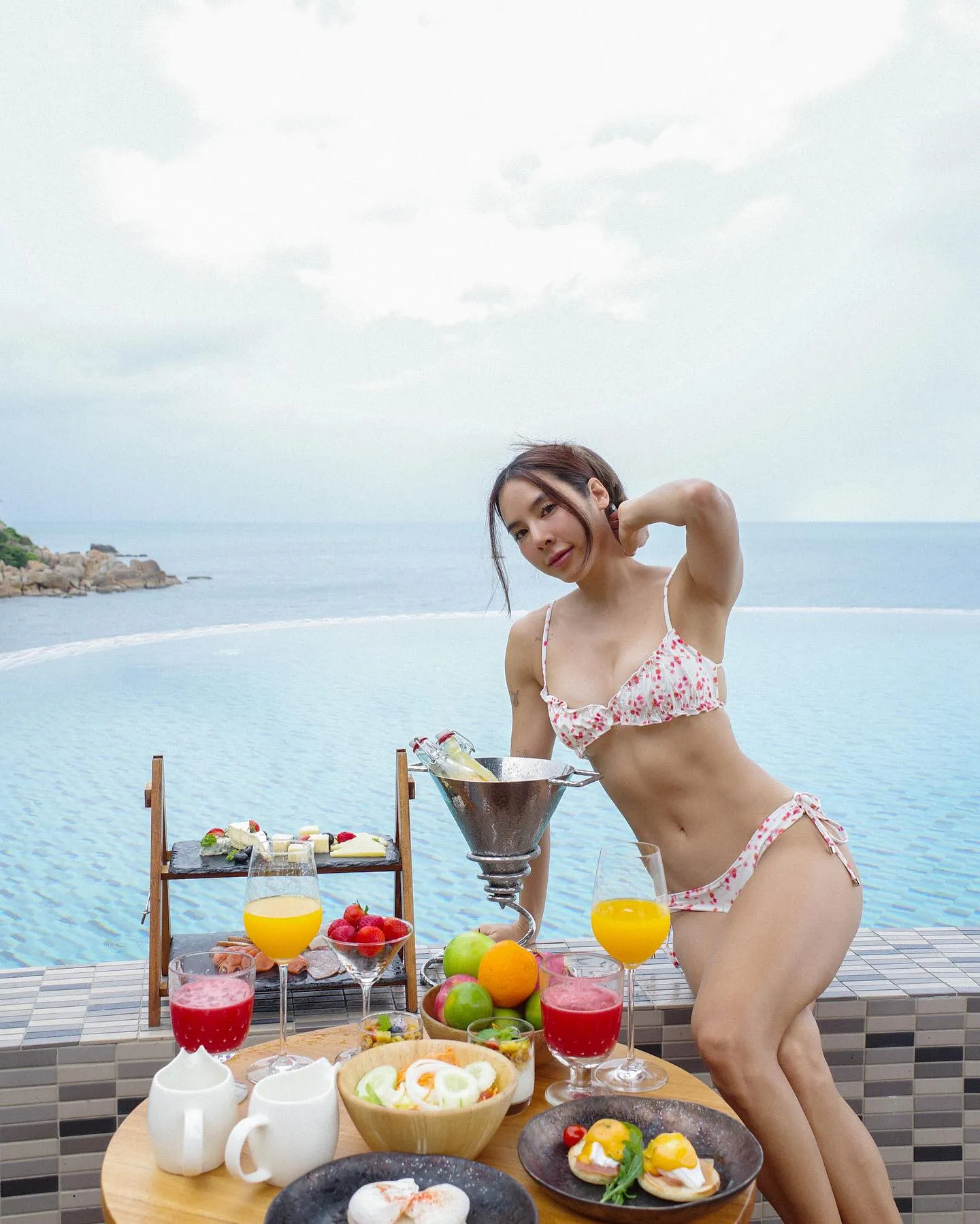 เบเบ้ ธันย์ชนก สาวสวย หน้าตาจิ้มลิ้ม บอดี้มาร์เวล สวย สตรอง สายเฮลตี้ 22