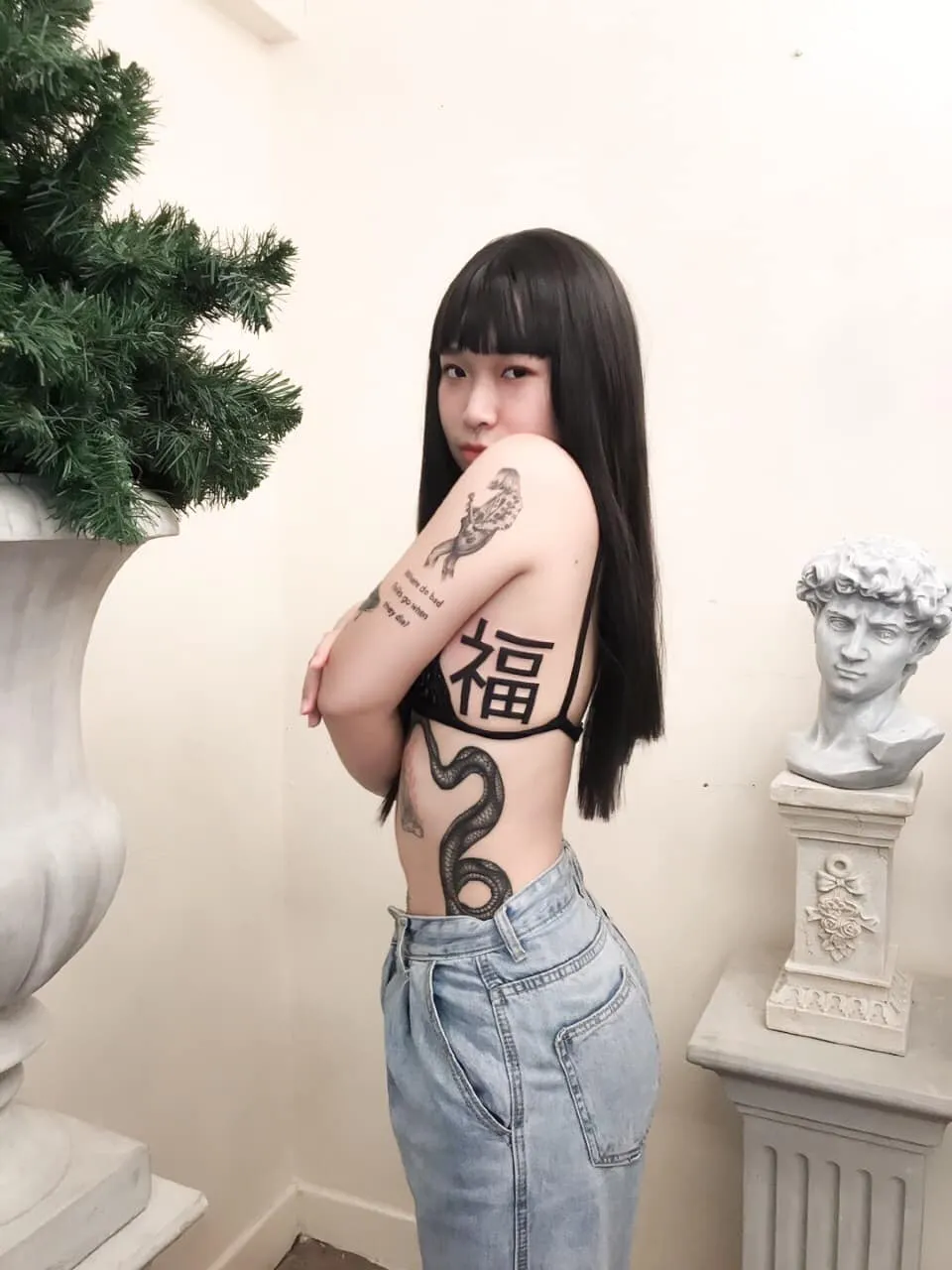 โอปอล์ Onlyfans หรือ โอปอล์จุ๊ป เน็ตไอดอลรอยสักเซ็กซี่ ผลงานเร้าใจ 3