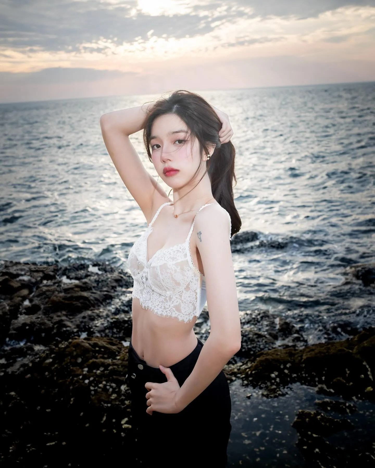 นีนี่ ชญาพัชร์ สาวสวย สายแฟชั่น นางแบบเสื้อผ้า หน้าเกาหลีมาแรง 3