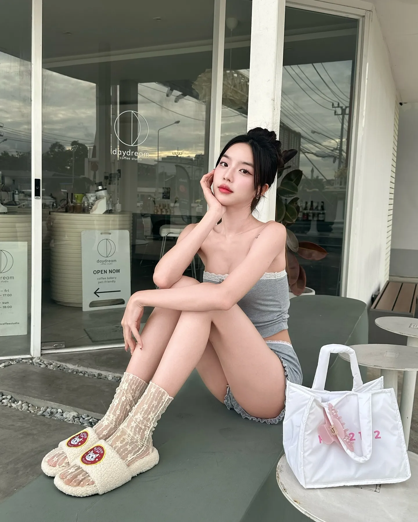 นีนี่ ชญาพัชร์ สาวสวย สายแฟชั่น นางแบบเสื้อผ้า หน้าเกาหลีมาแรง 15