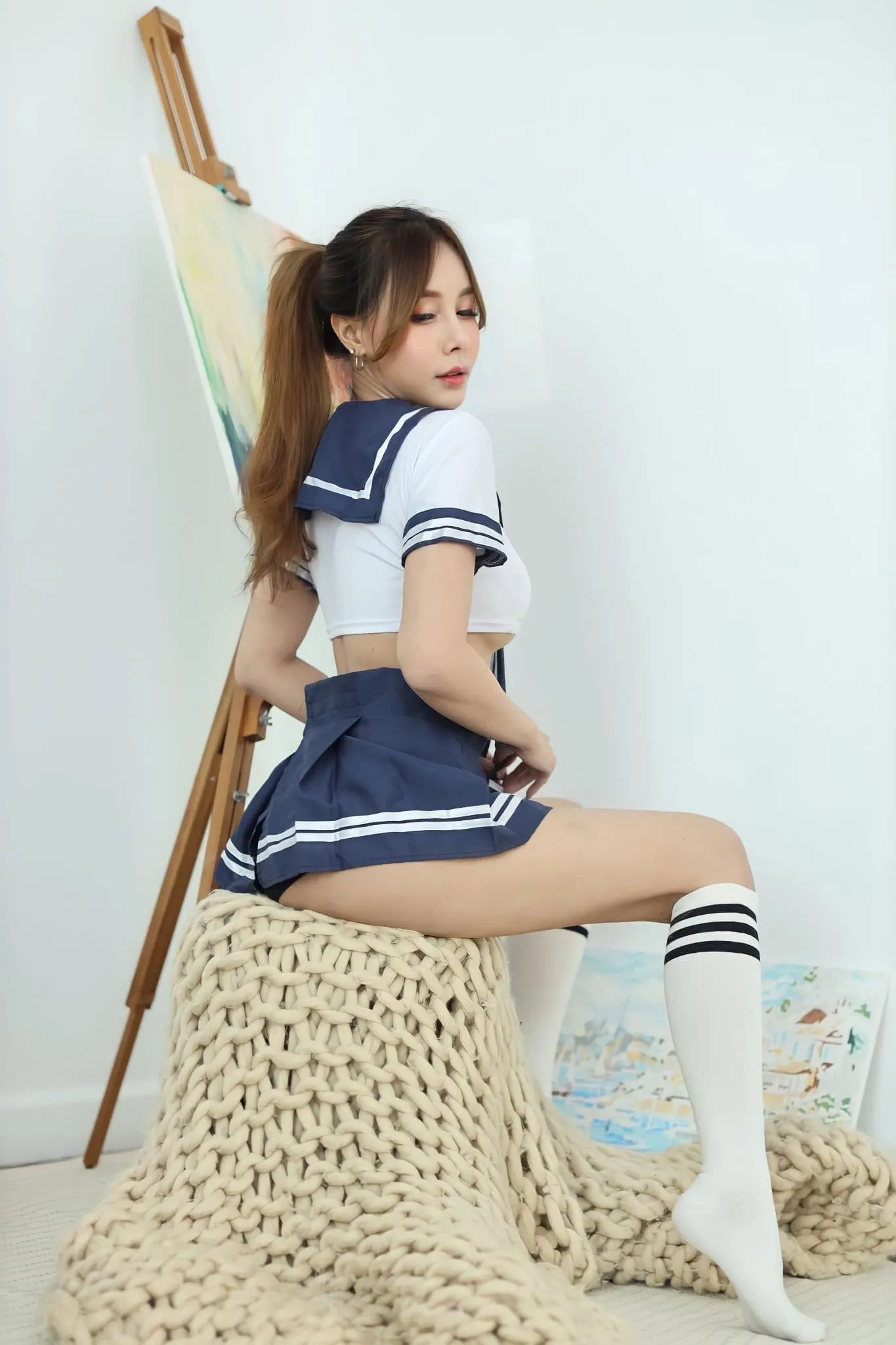 ฟ้า ปัญชลีย์ พริตตี้ตัวท็อป สวย เซ็กซี่ น่ารัก ครบทุกสไตล์ ตัวแม่ 24