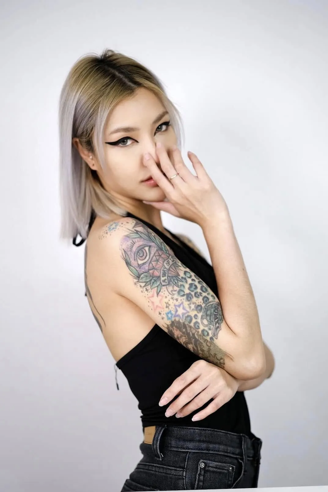 น้ำ ธิดา nnaminxxtd นางแบบเซ็กซี่ สายแฟชั่น รอยสักฉ่ำ สวย เท่ เด็ดจัด 8