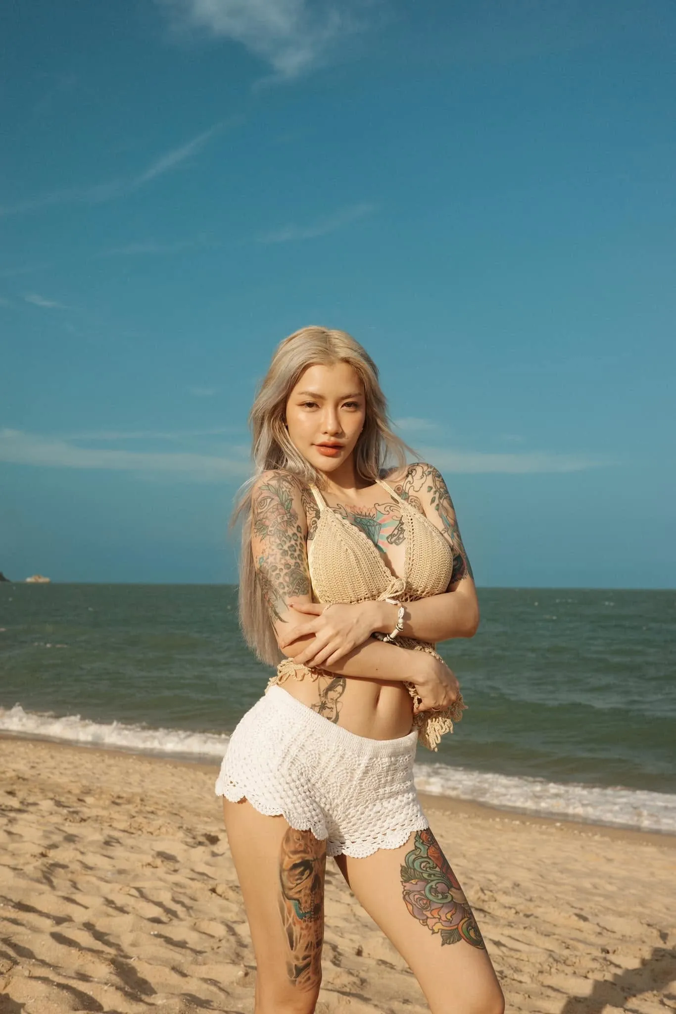 น้ำ ธิดา nnaminxxtd นางแบบเซ็กซี่ สายแฟชั่น รอยสักฉ่ำ สวย เท่ เด็ดจัด 14