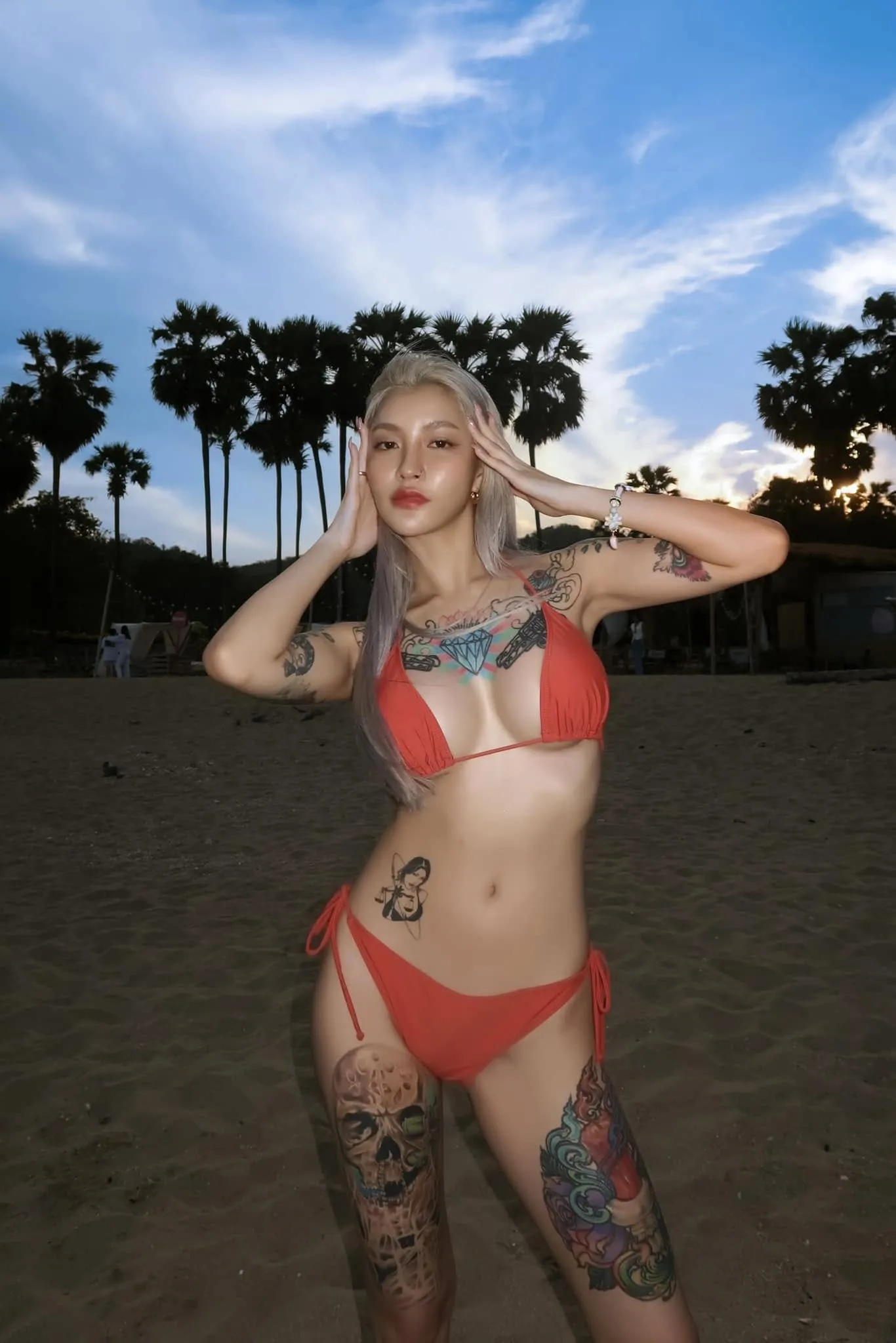 น้ำ ธิดา nnaminxxtd นางแบบเซ็กซี่ สายแฟชั่น รอยสักฉ่ำ สวย เท่ เด็ดจัด 19