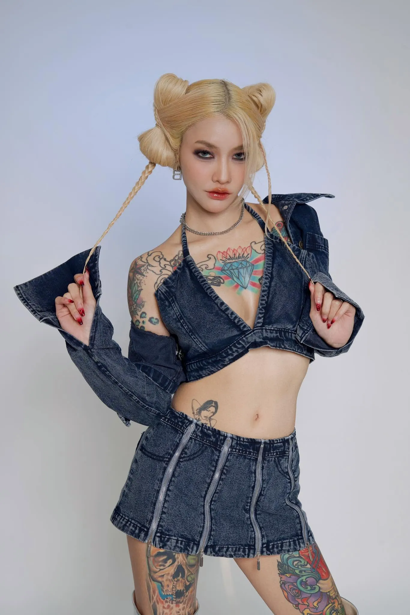 น้ำ ธิดา nnaminxxtd นางแบบเซ็กซี่ สายแฟชั่น รอยสักฉ่ำ สวย เท่ เด็ดจัด 30